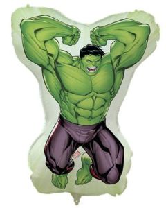 1 Foil Balloon 68.5X86 cm Hulk Character Shape