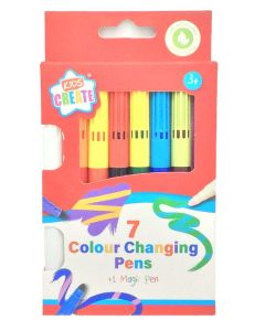 7 Colour Changing Pens