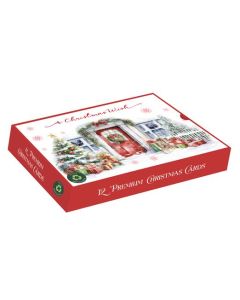 12 Landscape Premium Cards 1 Designs Per Box