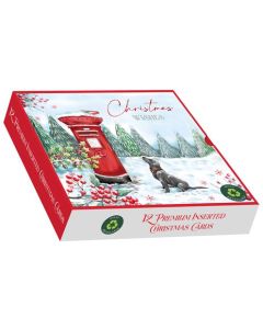 12 Square Premium Cards 1 Designs Per Box