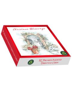 12 Square Premium Cards 1 Designs Per Box