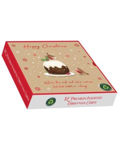 12 Square Premium Cards 1 Designs Per Box