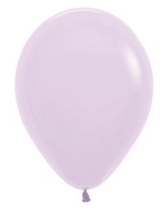 12" Pastel Matte Lilac 650 Latex Balloons Pk50 Sempertex