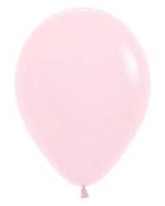 12" Pastel Matte Pink 609 Latex Balloons Pk50 Sempertex
