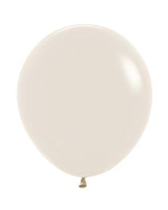 18" Pastel Dusk Cream 107- Latex Balloons Pk25 Sempertex