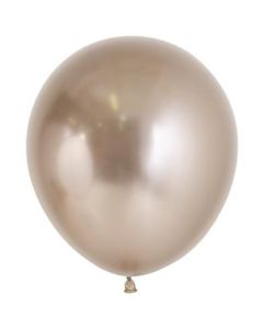 18" Reflex Champagne 971 Latex Balloons Pk6 Sempertex