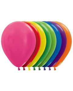 5" Metallic Assorted 500 Latex Balloons Pk50 Sempertex
