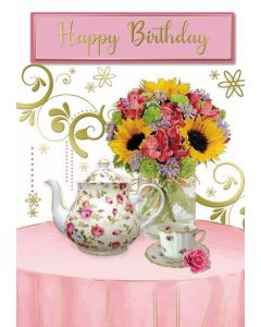 Birthday C50 Pk12 Silverline