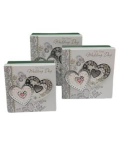 Set of 3 Tip On Wedding Gift Boxes Tulip