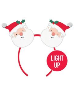 Santa Light Up Boppers Eurowrap