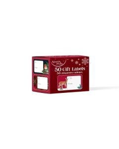 50Pk Trad Sticker Gift Labels Eurowrap