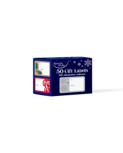 50Pk Contemp Sticker Gift Labels Eurowrap