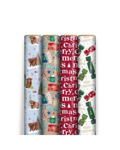 4M Contemp Gift Wrap Box Of 42 Eurowrap