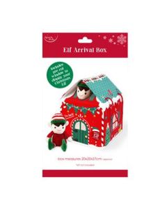 Elf Arrival House Eurowrap (Elf not includedwith box )