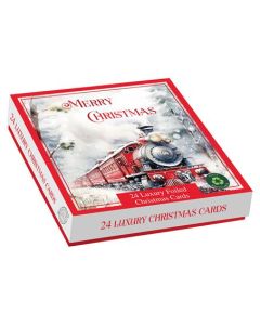 24 Square Luxury Cards 2 Designs Per Box