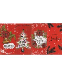 4 Christmas Money Wallets Tulip