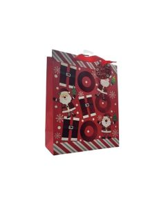 HO HO HO Medium Gift Bags pk6 Tulip