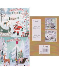 Luxury Christmas cards pk12