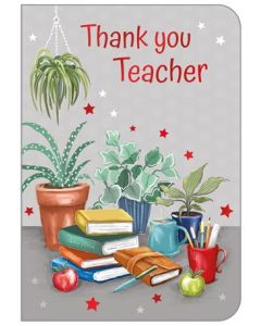 Thank You Teacher C50 Pk6 Out of the Blue