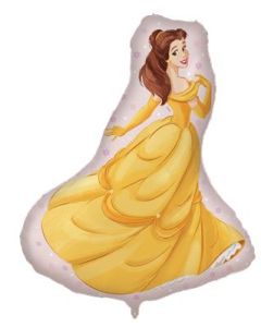 1 Foil Balloon 86 cm Princess Belle Shaped  Disney