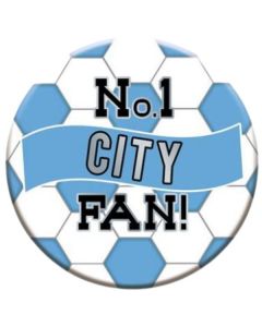 City Football Jumbo Badge Sensations