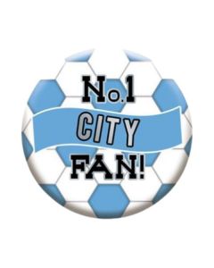 City Football Small Badges Pk6 Sensations