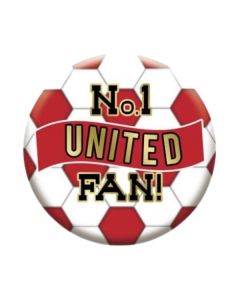 United Football Small Badges Pk6 Sensations