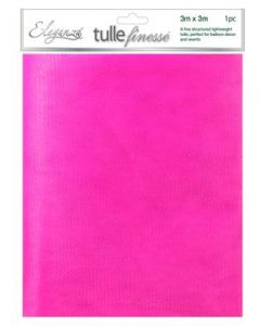 Fuchsia 3m Square Tulle Oaktree