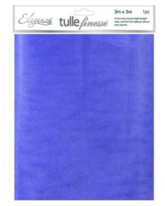 Navy Blue 3m Square Tulle Oaktree