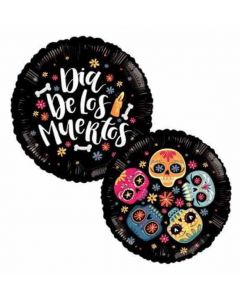 18" Halloween Circle Foil Balloon Tuftex