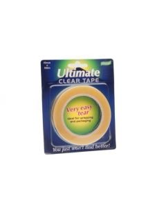 ULTIMATE CLEAR TAPE 19MM X 66M - 04301966CRDUM/1