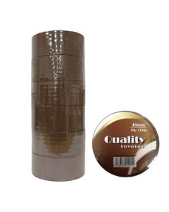 Brown Tape 48mm x110 6 Rolls