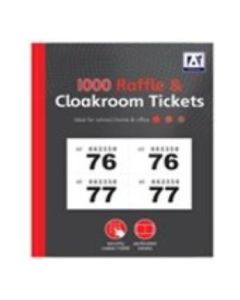 Cloakroom Tickets 1-1000 IG Desgin
