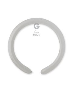Pk100 Modelling Balloons Grey #070 GemarUK