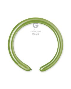 Pk50 Modelling Balloons Shiny Kiwi #105 GemarUK