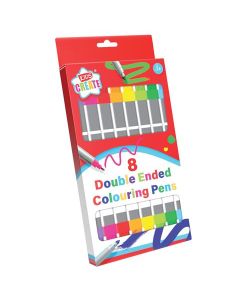 8 Double Ended Colouring Pens IG Desgin