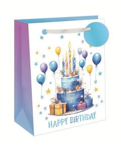 Medium Gift Bags Pk6 Out of the Blue