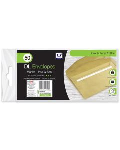 50 Dl Manilla Envelopes IG Desgin