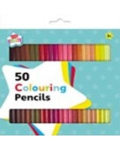 Kids Create Coloured Pencils 50Pk IG Desgin