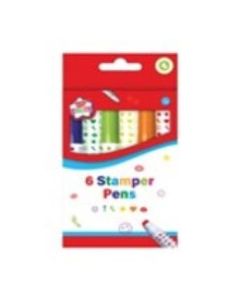 Pack 6 Stamper Pens IG Desgin
