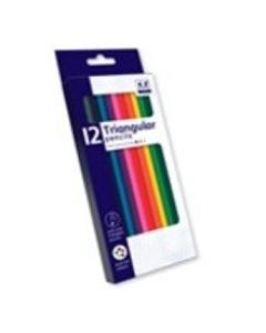12 Triangular Pencils IG Desgin