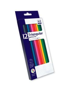 12 Triangular Pencils IG Desgin