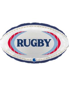 20" Rugby Ball Foil Shape Grabo