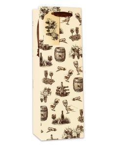 Bottle Gift Bags Pack of 6 Simon Elvin
