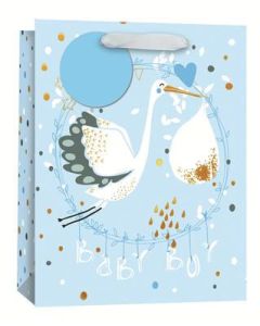 Large Baby Boy Gift Bags Pack of 6 Simon Elvin