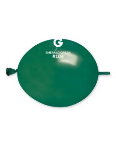 6" G-Link Pk100 Latex Balloons Emerald GemarUK