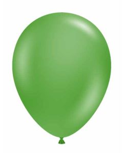 5" Green 50ct Tuftex® 100% Natural Latex Balloons