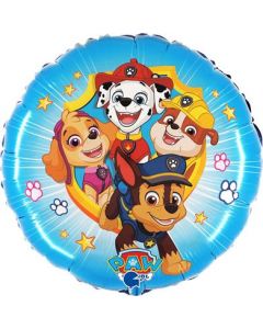 18" paw patrol action foil balloon