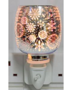 Snowflake Plug In wax Burner 3D