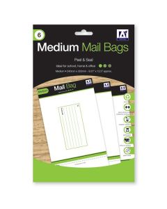 6 Medium Mailing Bags IG Desgin